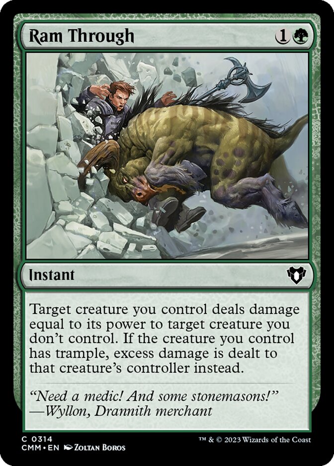 Ram Through (314) - Commander Masters (CMM)