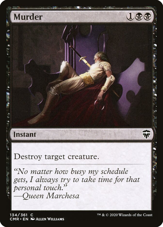 Murder (134) - Commander Legends (CMR)
