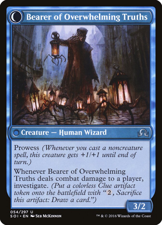 Daring Sleuth // Bearer of Overwhelming Truths (54) - Shadows over Innistrad (SOI)
