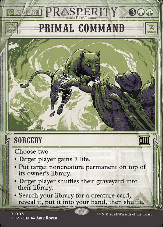 Primal Command (31) - Breaking News (OTP)