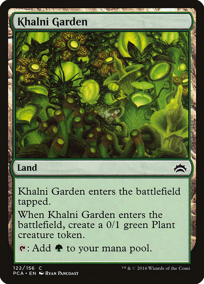 Khalni Garden (122) - Planechase Anthology (PCA)