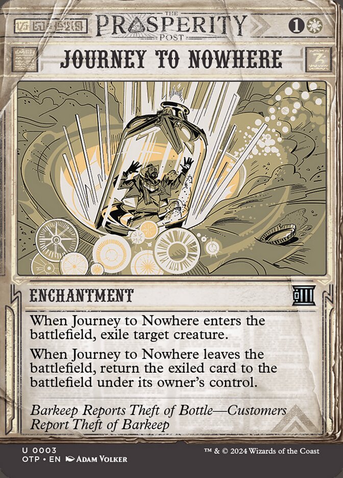 Journey to Nowhere (3) - Breaking News (OTP)