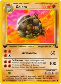 Golem (36) - Fossil (FO)