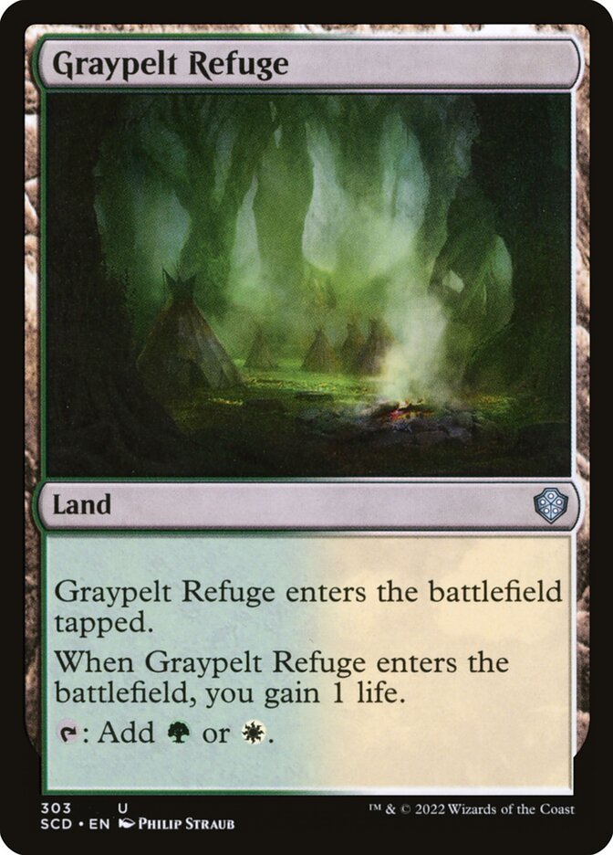 Graypelt Refuge (303) - Starter Commander Decks (SCD)