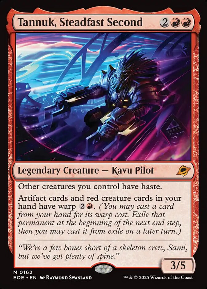 Tannuk, Steadfast Second (162) - Edge of Eternities (EOE)