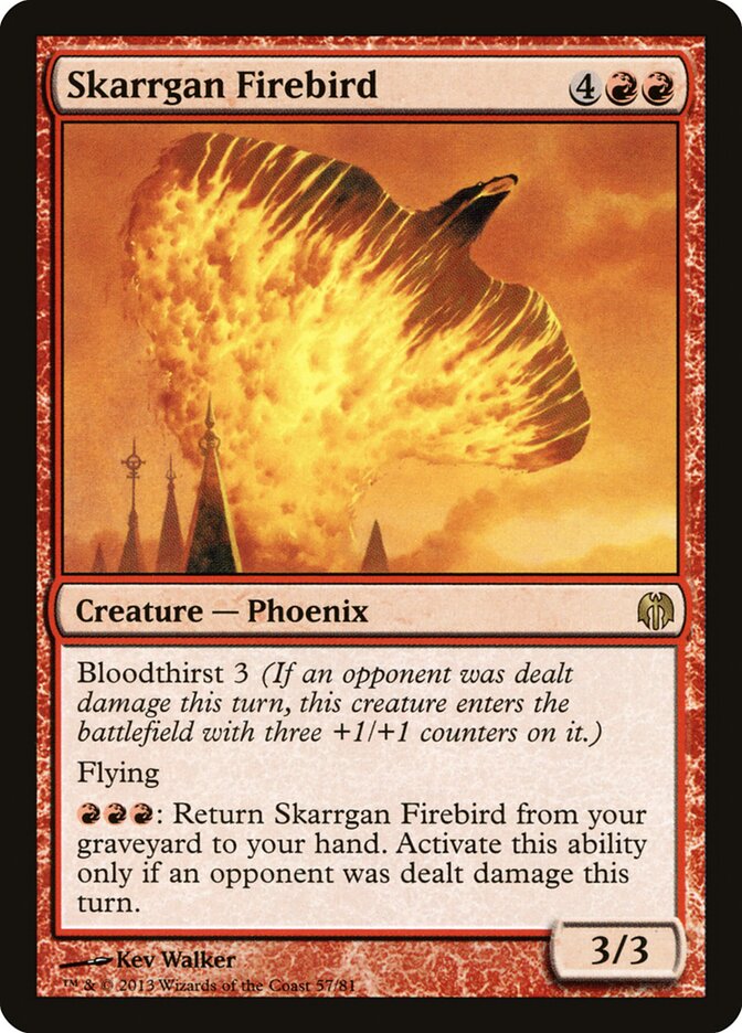 Skarrgan Firebird (57) - Duel Decks: Heroes vs. Monsters (DDL)