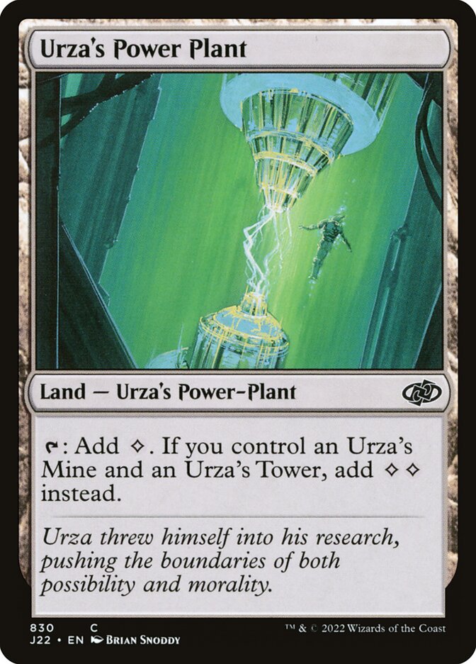 Urza's Power Plant (830) - Jumpstart 2022 (J22)