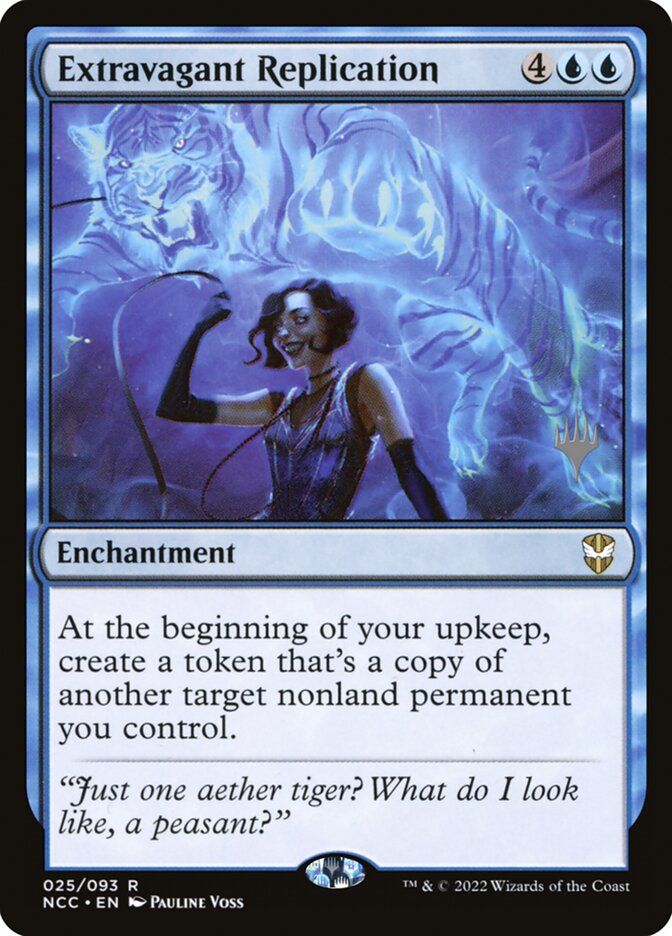 Extravagant Replication (25p) - New Capenna Commander Promos (PNCC)