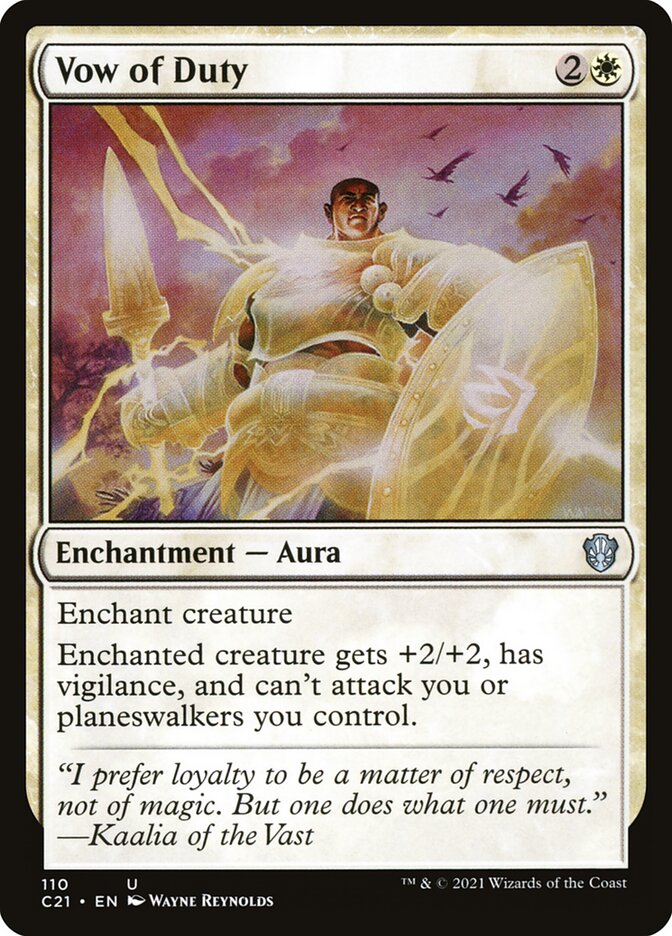 Vow of Duty (110) - Commander 2021 (C21)