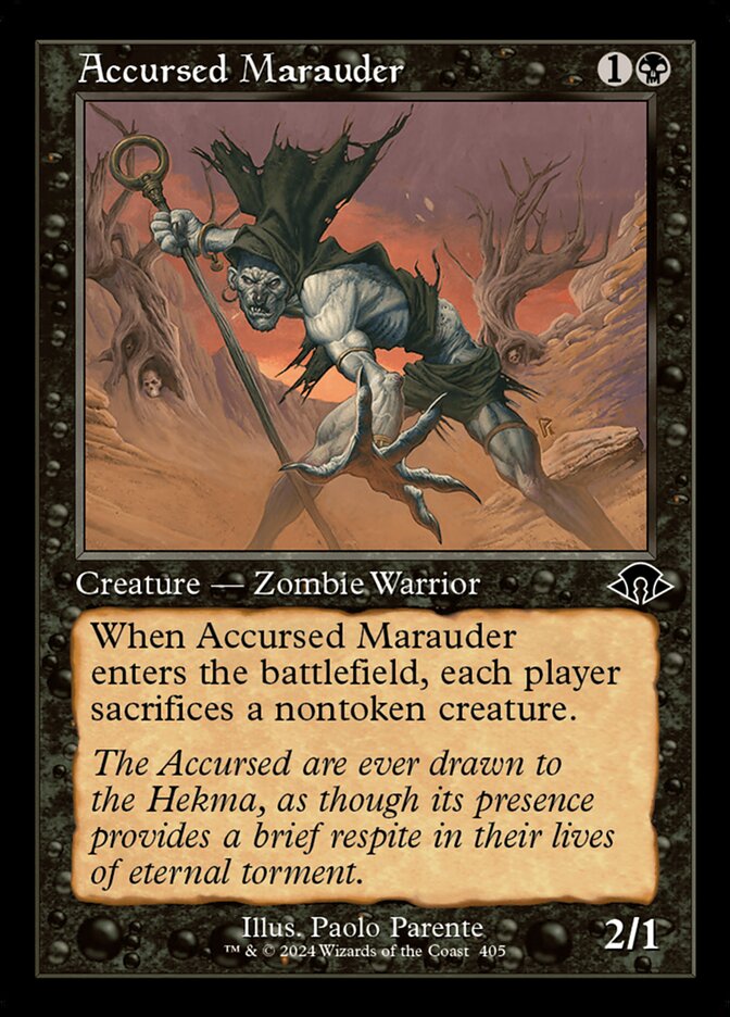 Accursed Marauder (405) - Modern Horizons 3 (MH3)