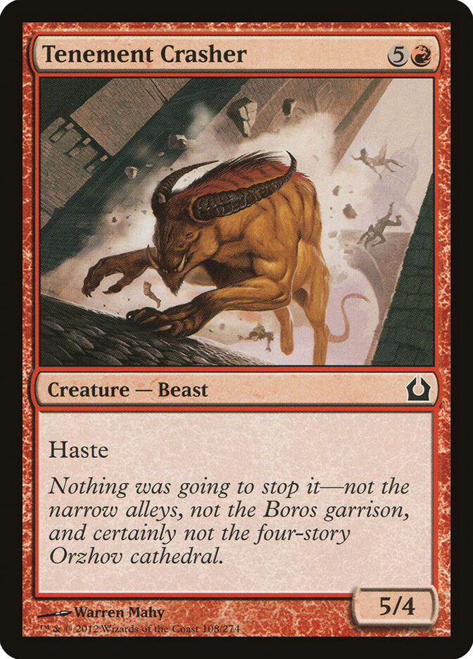 Tenement Crasher (108) - Return to Ravnica (RTR)