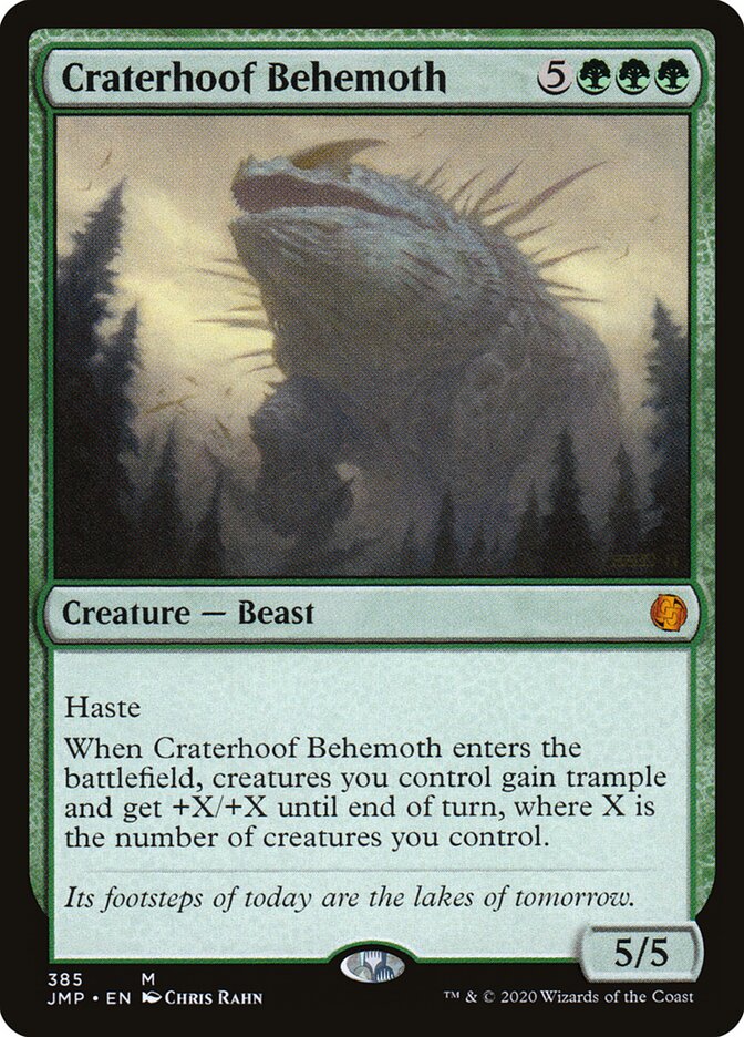 Craterhoof Behemoth (385) - Jumpstart (JMP)