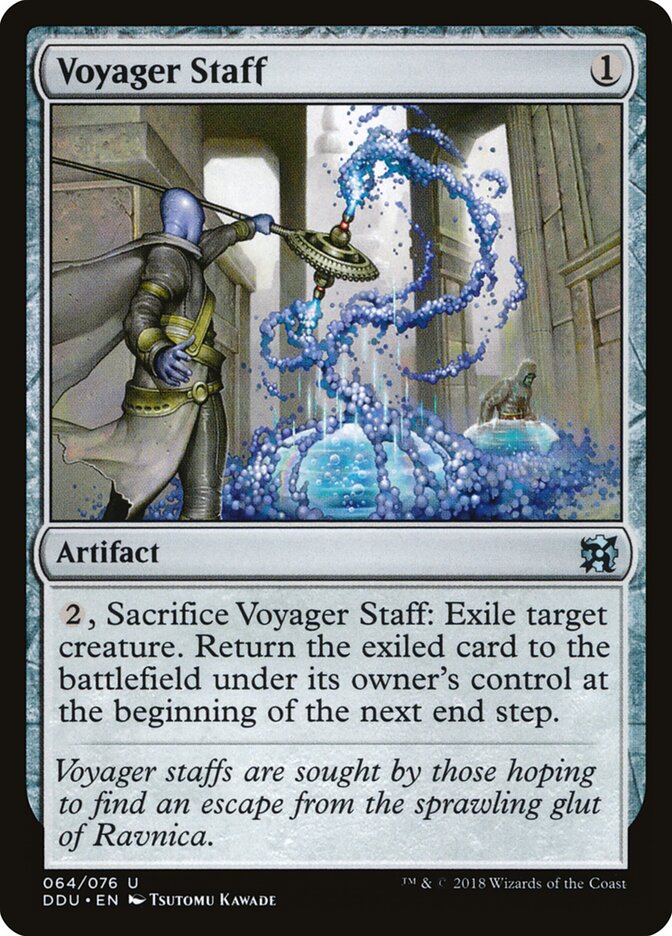 Voyager Staff (64) - Duel Decks: Elves vs. Inventors (DDU)