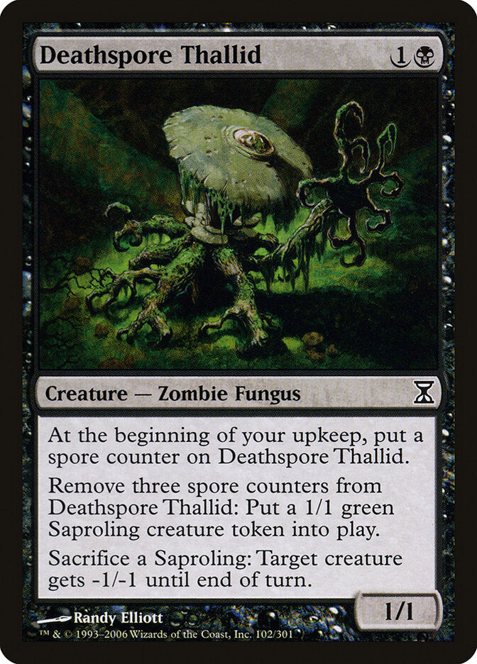 Deathspore Thallid (102) - Time Spiral (TSP)