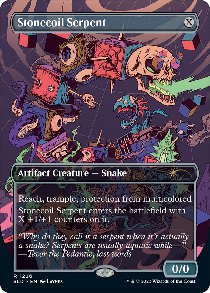 Stonecoil Serpent (1226) - Secret Lair Drop (SLD)