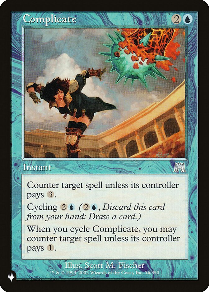 Complicate (ONS-76) - The List (PLST)