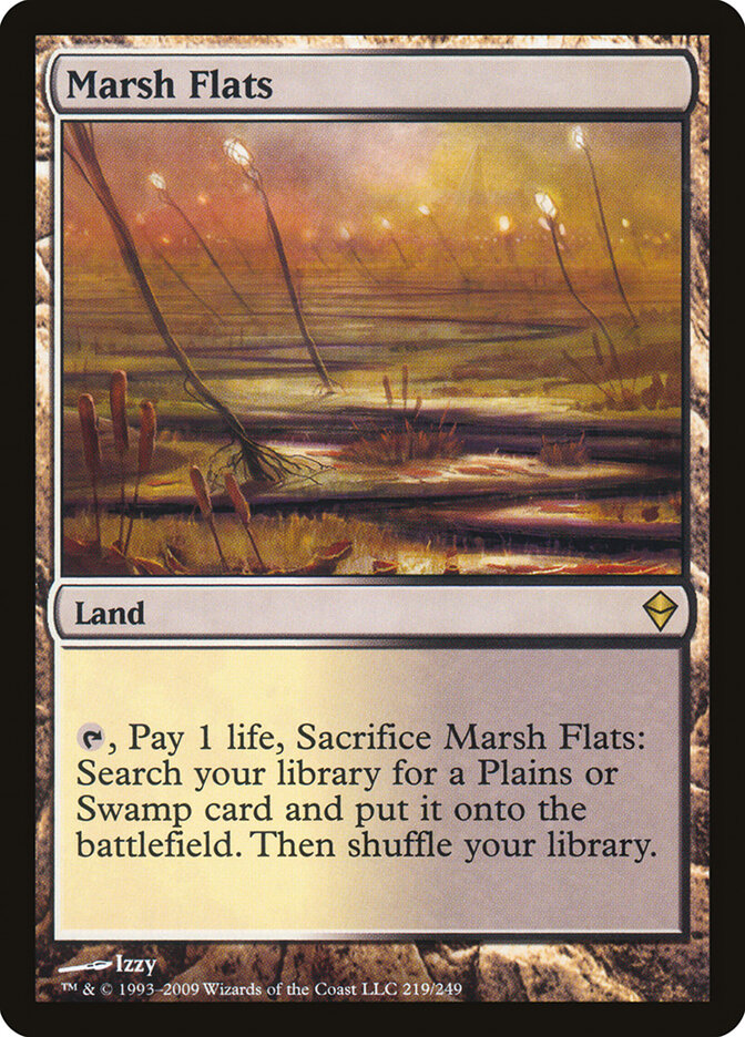 Marsh Flats (219) - Zendikar (ZEN)