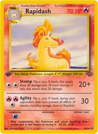 Rapidash (44) - Jungle (JU)
