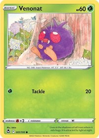 Venonat (1) - SWSH12: Silver Tempest (SWSH12)