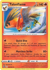 Talonflame (29) - SWSH12: Silver Tempest (SWSH12)