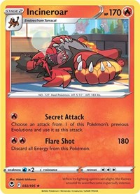 Incineroar (32) - SWSH12: Silver Tempest (SWSH12)