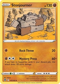 Stonjourner (101) - SWSH12: Silver Tempest (SWSH12)