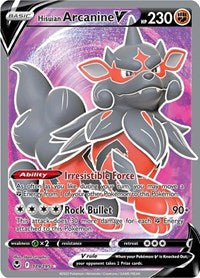 Hisuian Arcanine V (Full Art) (179) - SWSH12: Silver Tempest (SWSH12)