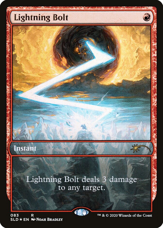 Lightning Bolt (83) - Secret Lair Drop (SLD)