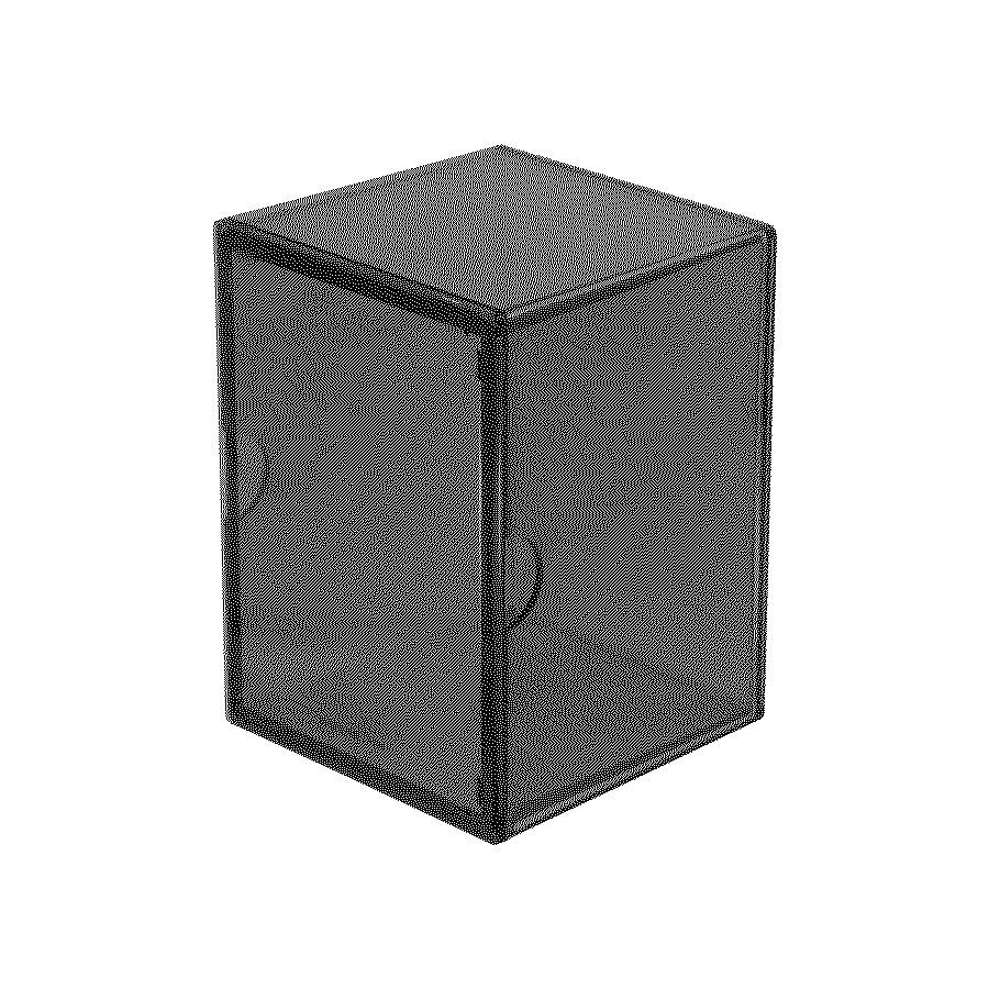 Eclipse 2-Piece 100+ Smoke Grey Deck Box - Ultra Pro Deck Boxes