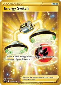 Energy Switch (Secret) (212) - SWSH12: Silver Tempest (SWSH12)