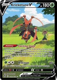 Kricketune V (TG12) - SWSH12: Silver Tempest Trainer Gallery (SWSH12: TG)