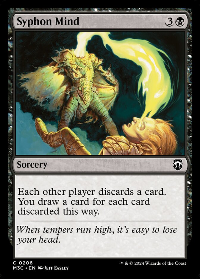 Syphon Mind (206) - Modern Horizons 3 Commander (M3C)