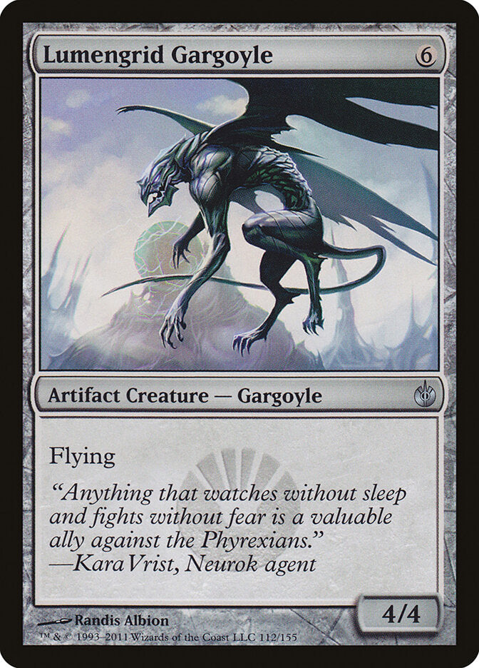 Lumengrid Gargoyle (112) - Mirrodin Besieged (MBS)