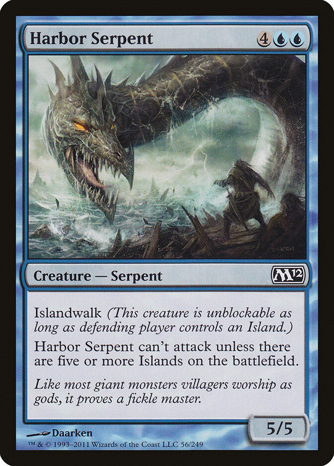 Harbor Serpent (56) - Magic 2012 (M12)