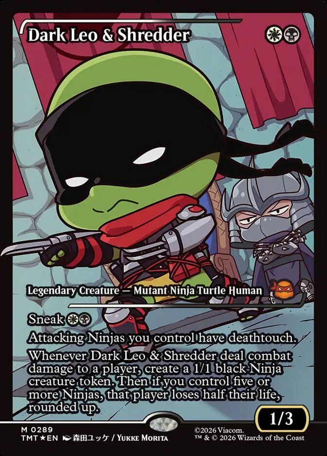 Dark Leo & Shredder (289) - Teenage Mutant Ninja Turtles (TMT)
