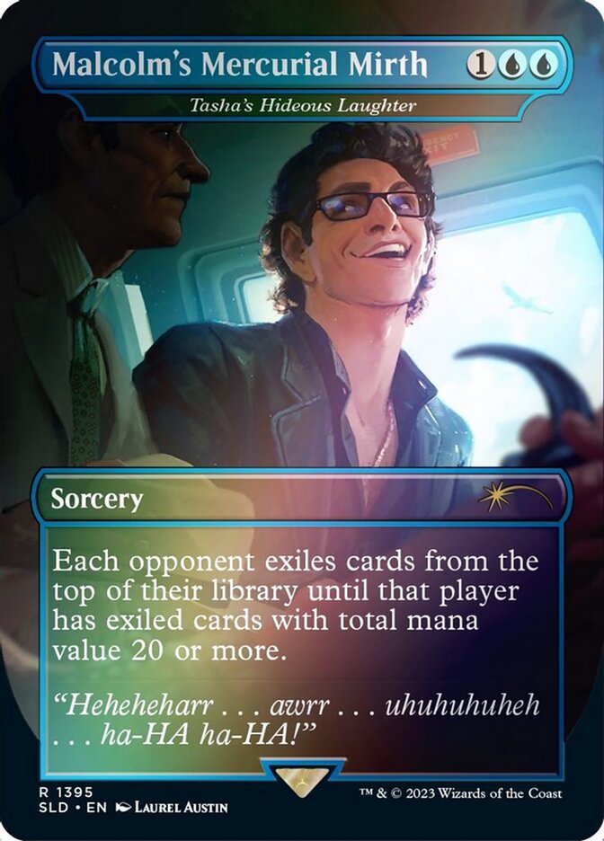Malcolm's Mercurial Mirth - Tasha's Hideous Laughter - Secret Lair Drop (SLD)