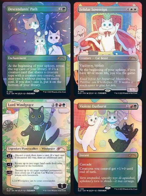 Secret Lair Roadshow Edition: Look at the Kitties - Secret Lair Drop Series (SLD)