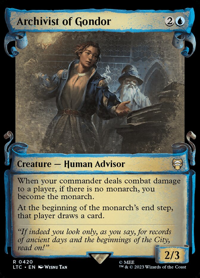 Archivist of Gondor (420) - Tales of Middle-earth Commander (LTC)
