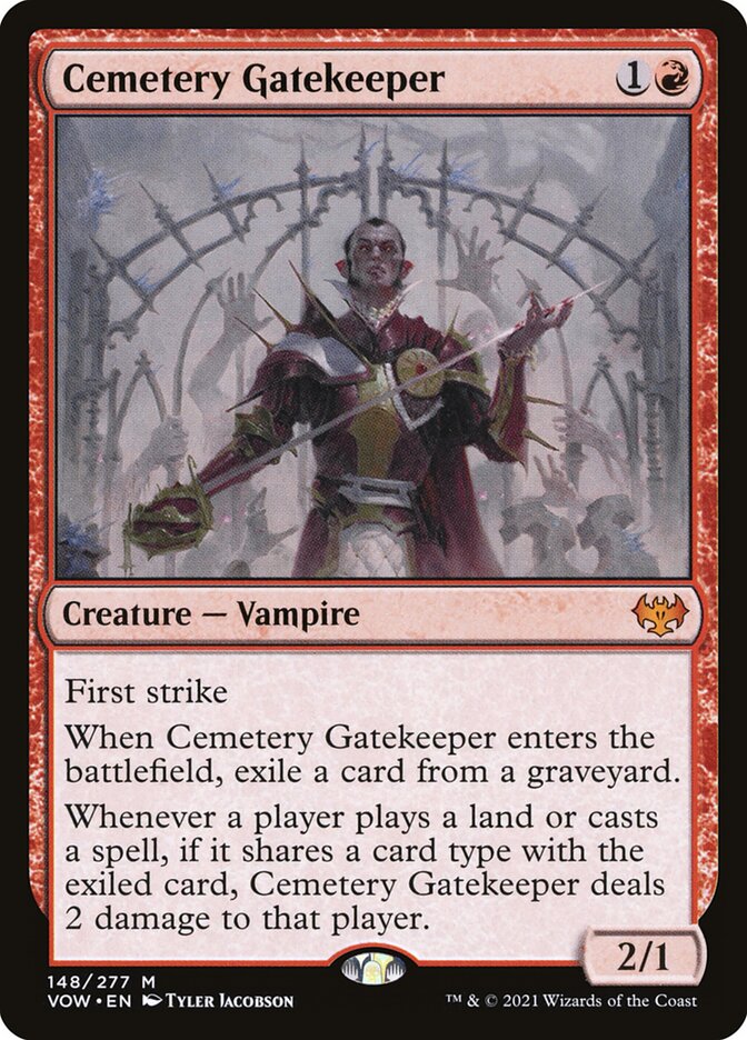 Cemetery Gatekeeper (148) - Innistrad: Crimson Vow (VOW)