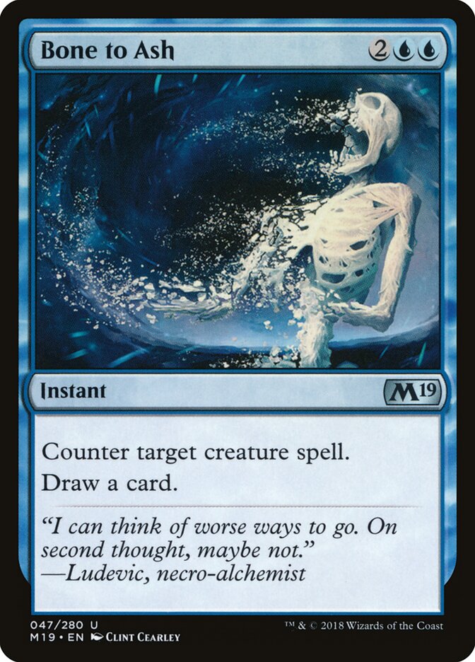 Bone to Ash (47) - Core Set 2019 (M19)