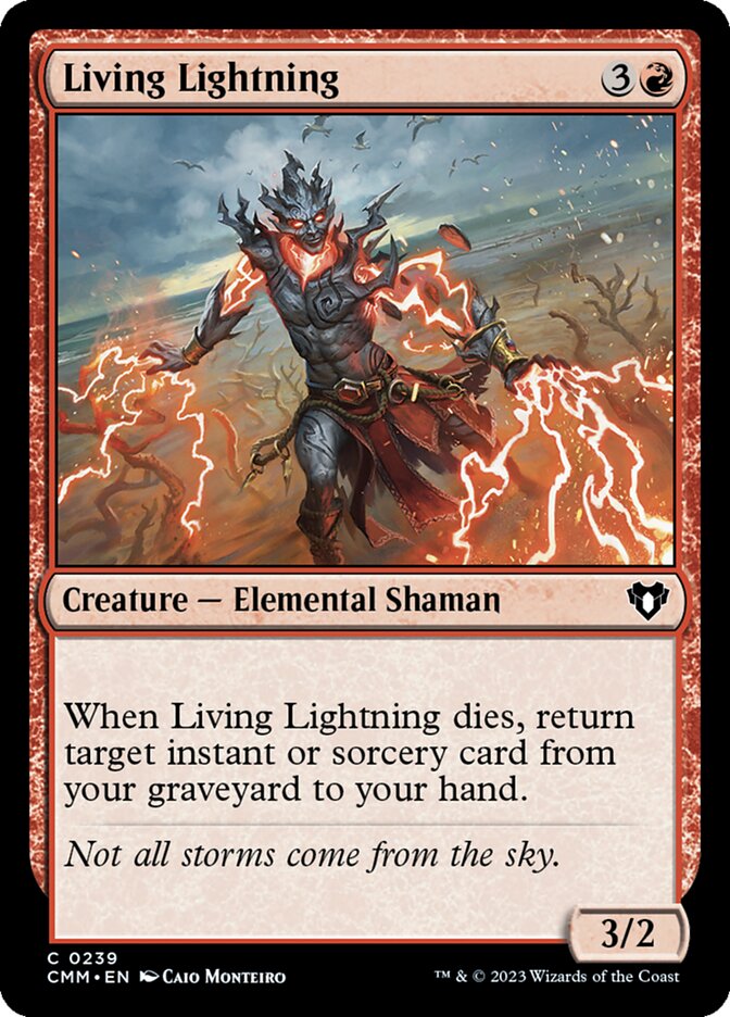 Living Lightning (239) - Commander Masters (CMM)