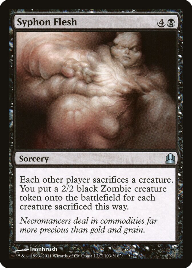 Syphon Flesh (103) - Commander 2011 (CMD)