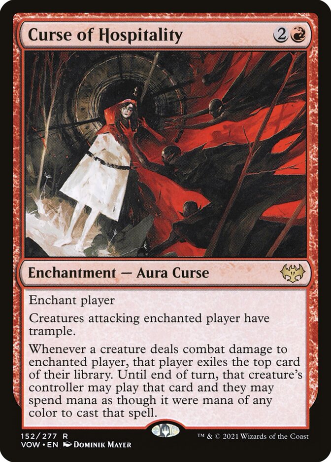 Curse of Hospitality (152) - Innistrad: Crimson Vow (VOW)