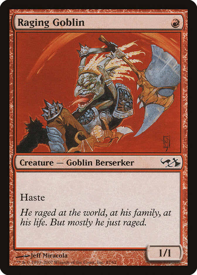 Raging Goblin (47) - Duel Decks: Elves vs. Goblins (DD1)