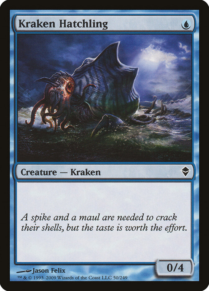 Kraken Hatchling (50) - Zendikar (ZEN)