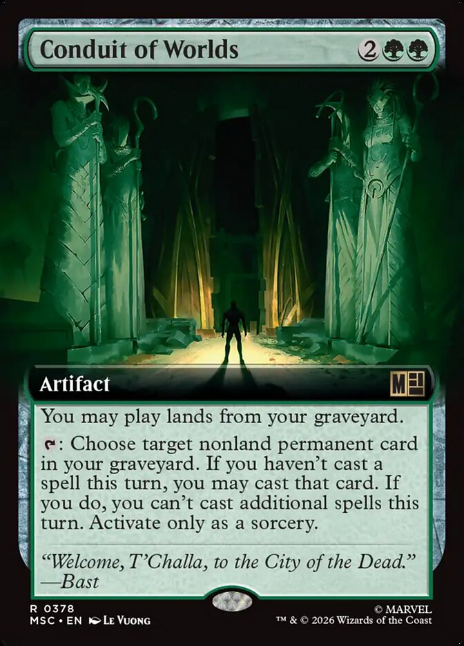 Conduit of Worlds (378) - Marvel Super Heroes Commander (MSC)