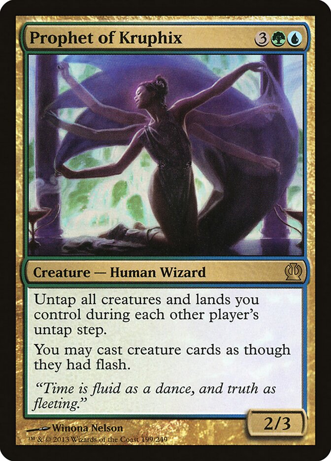 Prophet of Kruphix (199) - Theros (THS)