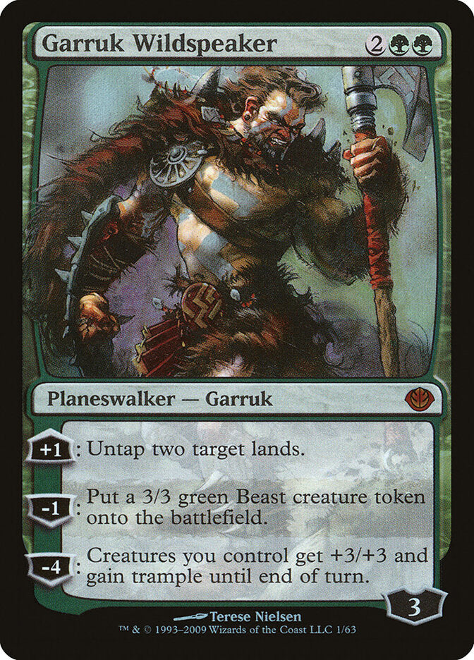 Garruk Wildspeaker (1) - Duel Decks: Garruk vs. Liliana (DDD)