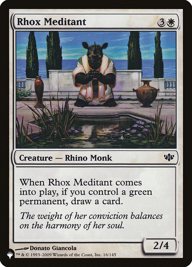 Rhox Meditant (CON-16) - The List (PLST)