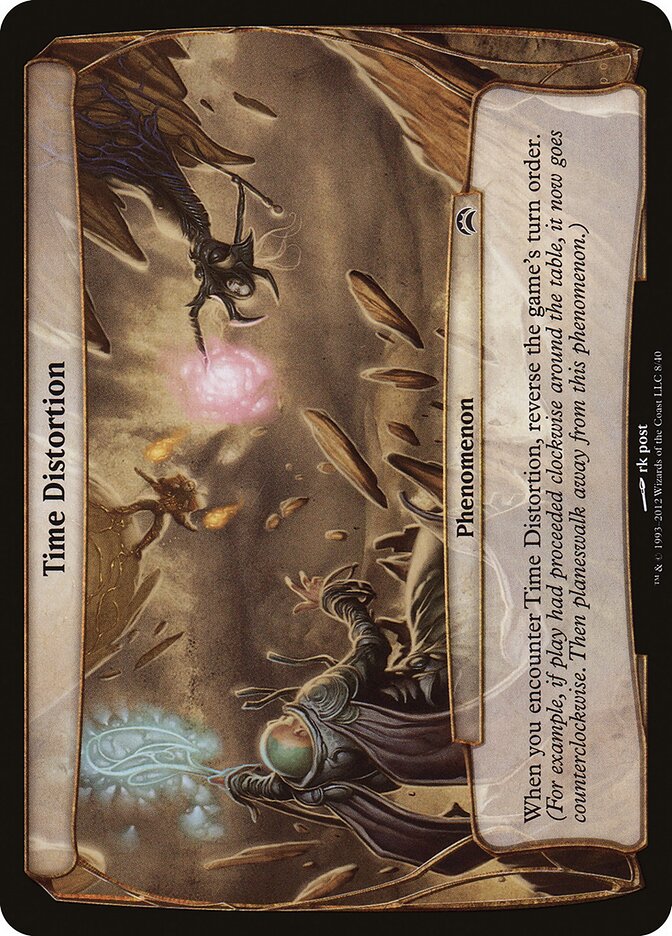 Time Distortion (8) - Planechase 2012 Planes (OPC2)